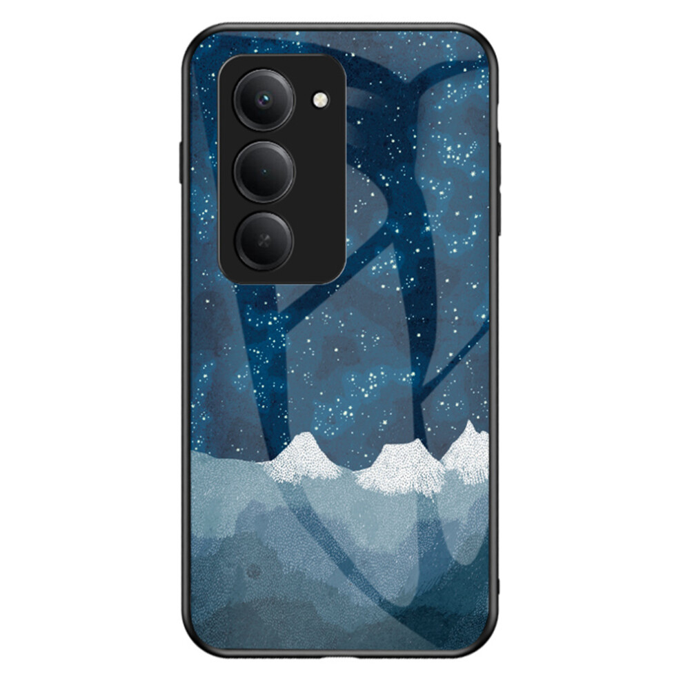 (Scattering Starry) For Xiaomi Redmi 15 4G (Eu) (171Mm) Case Starry Sky Pattern Tempered Glass Phone Cover 6914298418925