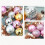 Christmas Ball Ornaments Shatterproof Silver One Size 4