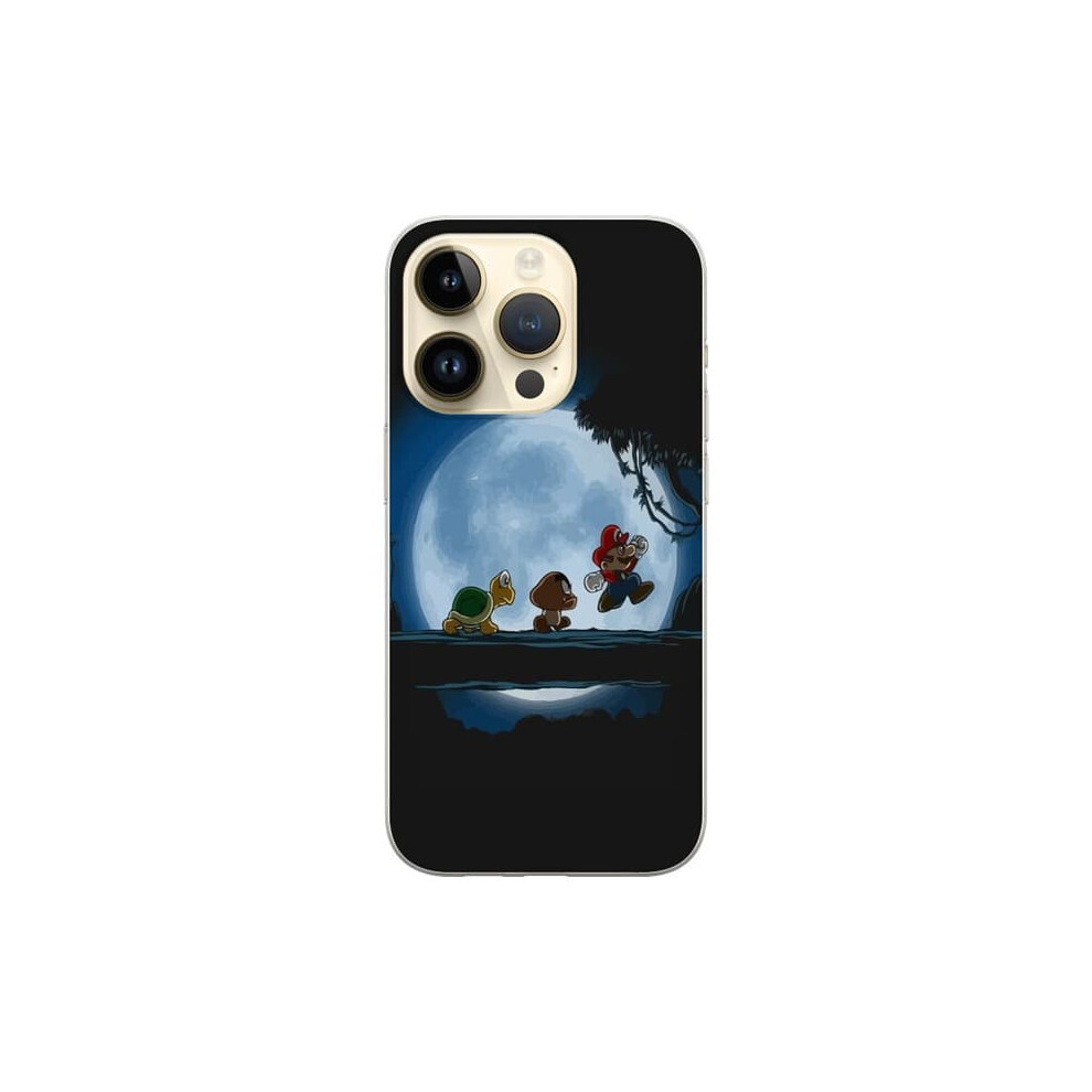 Super Mario Iphone 14 Pro Transparent Case 962125245516