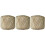 Threadart crochet thread size 10 tan 3-pack 50g 1