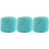 Threadart Mercerized Cotton Embroidery Floss 3-Pack Size 10 1