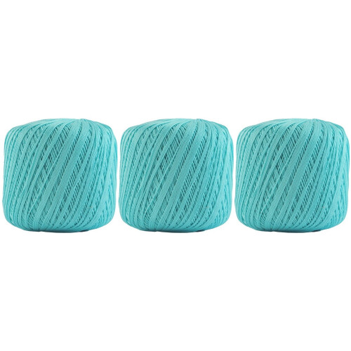 Threadart Mercerized Cotton Embroidery Floss 3-Pack Size 10