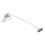 Zinc Alloy Door Window Limiter Lock - White, 1 PC 1