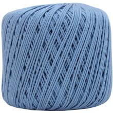 Threadart cotton crochet thread size 3 slate blue 50g