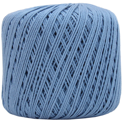 Threadart cotton crochet thread size 3 slate blue 50g