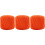 Threadart Mercerized Cotton Embroidery Floss Size 3 Orange 1