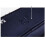 Cailmei canvas pencil case blue large capacity multi-layer 7