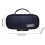 Cailmei canvas pencil case blue large capacity multi-layer 3