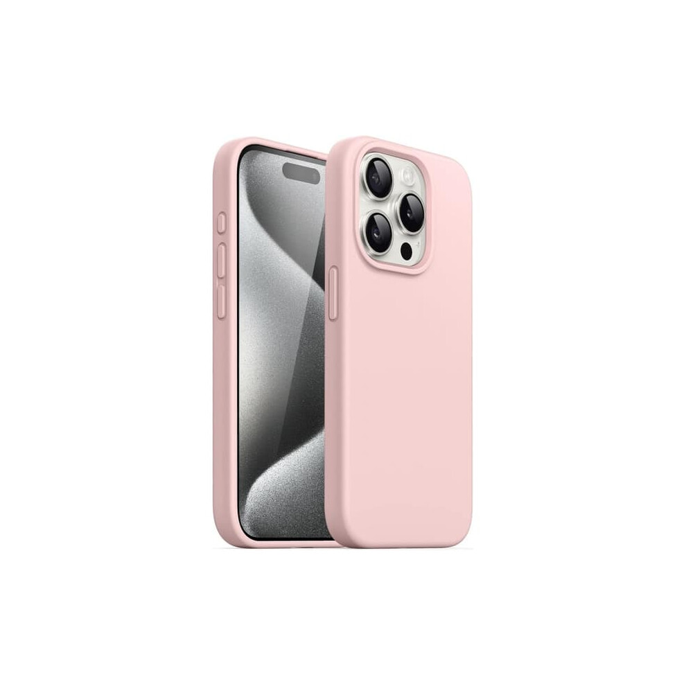 Rubberized Shockproof Case For Iphone 15 Pro Max Pink 962125229882