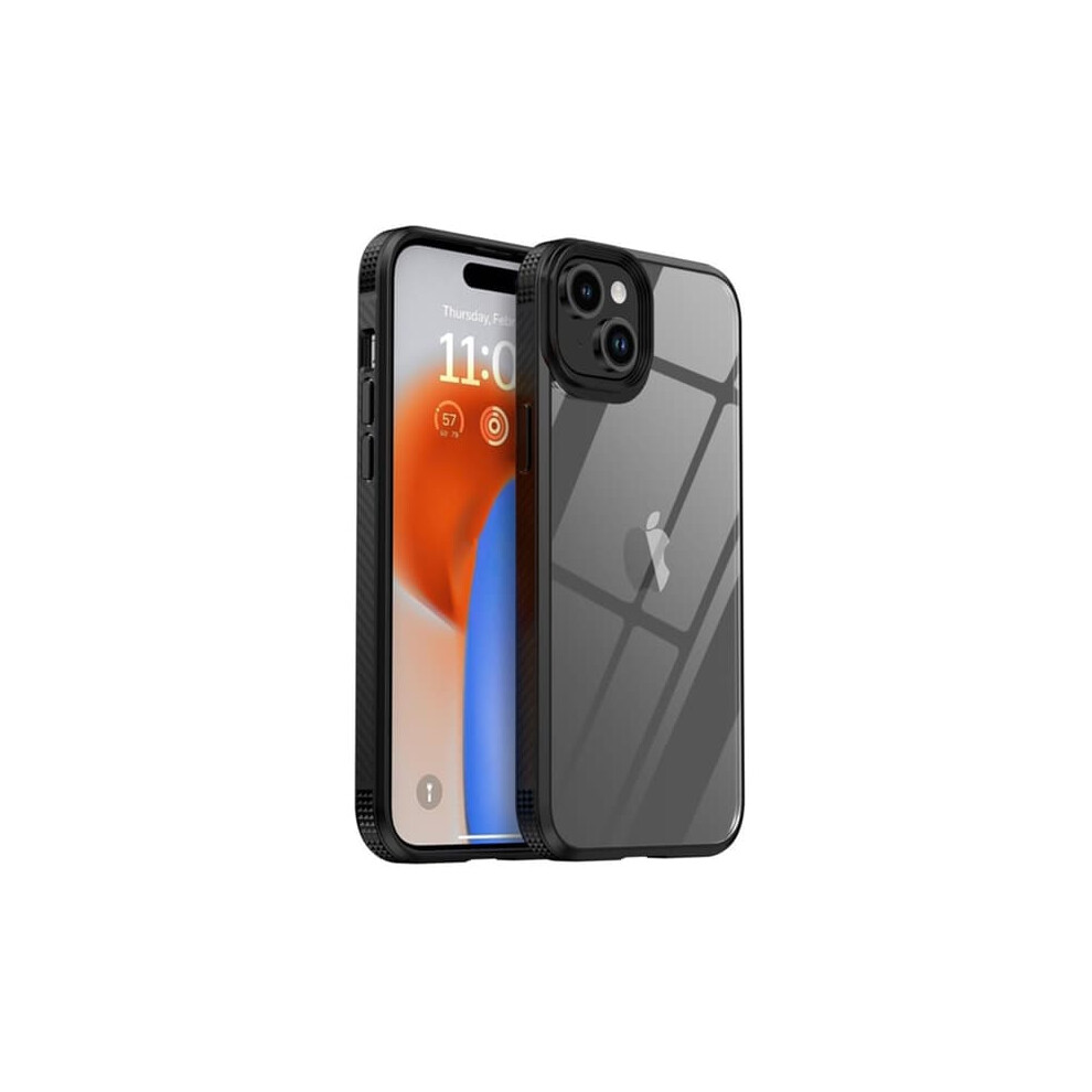 Ipaky Iphone 15 Plus Case Carbon Fiber Anti-Slip Black 962125222890