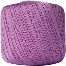 Cotton crochet thread size 10 lilac 50g