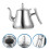 Stainless Steel Milk Tea Kettle with Strainer 1.5L 4