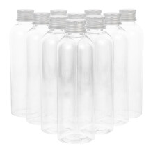 Sapflessen van plastic met deksel, 10 stuks