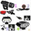 Waterproof LED Bike Headlight and Rear Flashlight Set 5 2