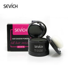 (Grey) Sevich Light Blonde Hairline Shadow Powder Instant Root Cover Up 4g Hair Fluffy Powder Hair Concealer Coverage