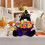 Halloween Decoration Faceless Gnome Candy Basket Black 5