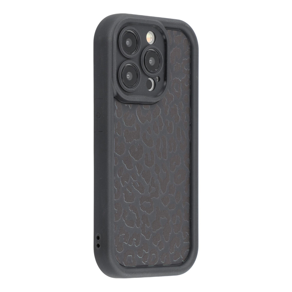 (Black) For Iphone 13 Pro Max Case Leopard Print Tpu Shockproof Phone Cover Black 6914298789209