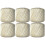 Mercerized Cotton Crochet Thread Size 10 Natural 6 Pack 1
