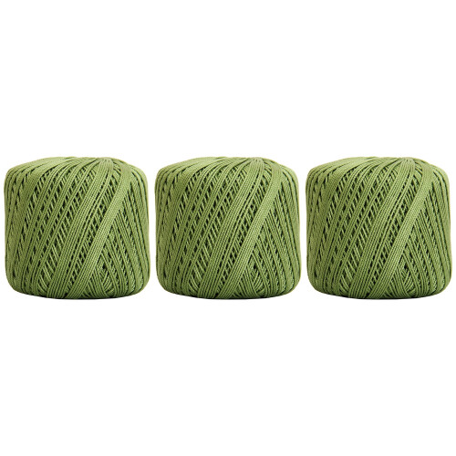Cotton Crochet Thread Size 3 Avocado 50g 140yds