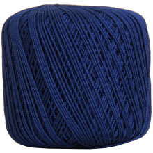 Threadart 纯棉钩针线 3号 蓝色41 50g/140码