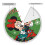 Mouse Christmas Tree Skirt 48 Inch Rustic Holiday Decor 4