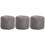 Threadart Mercerized Cotton Crochet Thread Size 3 Gray 1