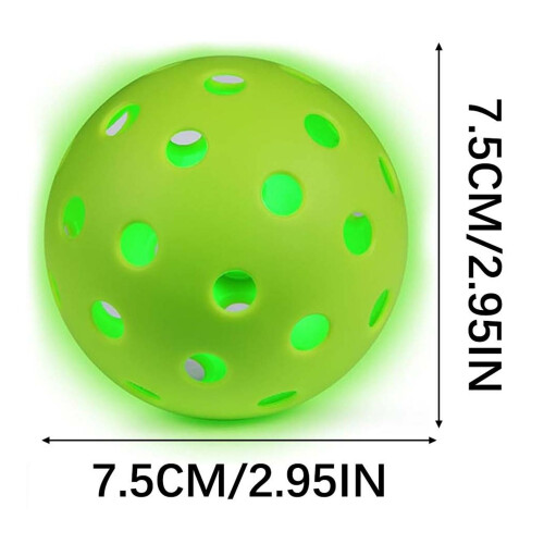 Nhthy LED pickleball multicolor set 2