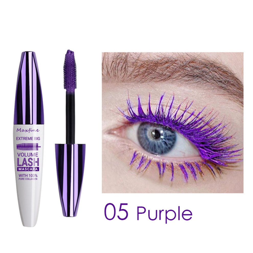 Weloille 5D silk fiber mascara, smudge-proof, 1 piece