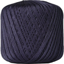 Threadart cotton crochet thread size 10 navy 50g
