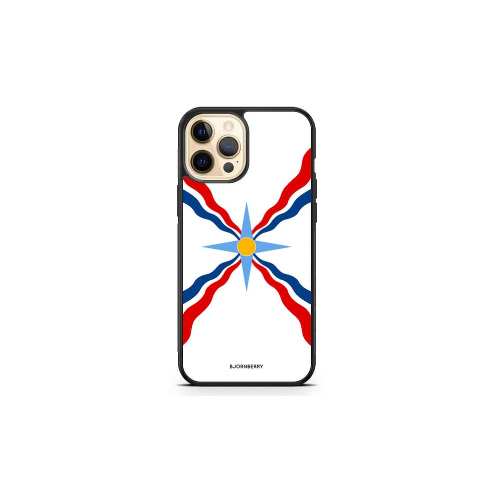 Bjornberry Hard Case For Iphone 12 Pro Max Assyrian Flag 962125224047