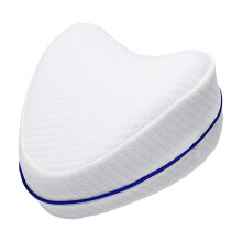 Oreiller de soutien en mousse pour genoux et jambes wileqep, en mousse à mémoire de forme, pour soulager les douleurs du dos, des genoux et des