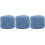 Threadart cotton crochet thread size 3 slate blue 3-pack 1