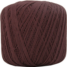 Cotton Crochet Thread Size 10 Chocolate Brown 50g