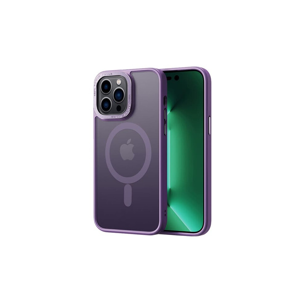 Magsafe Case For Iphone 15 Pro Matte Purple 962125231298