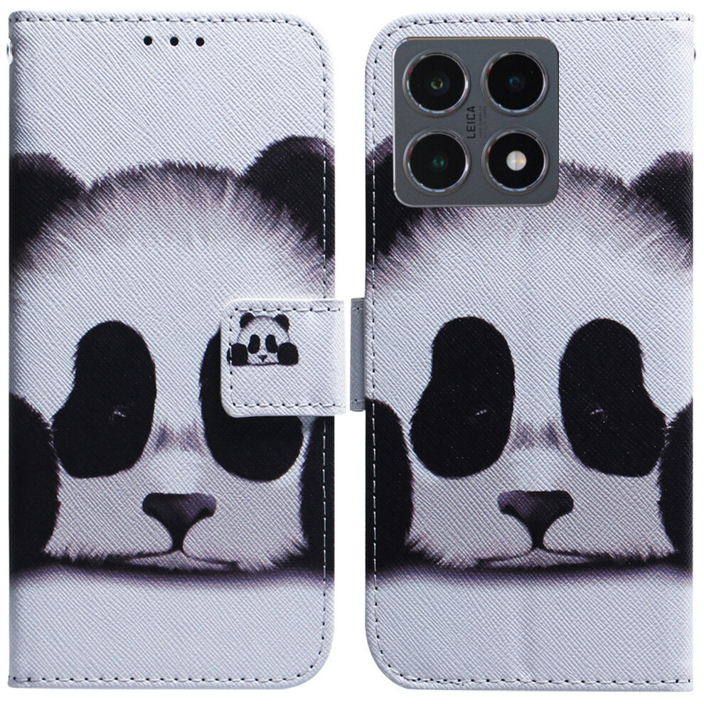 (Panda) For Xiaomi 15T Wallet Case Pattern Print Leather Phone Cover 6914299581437