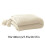 Knitted wool blanket for office naps 27.5x39.4 in 3
