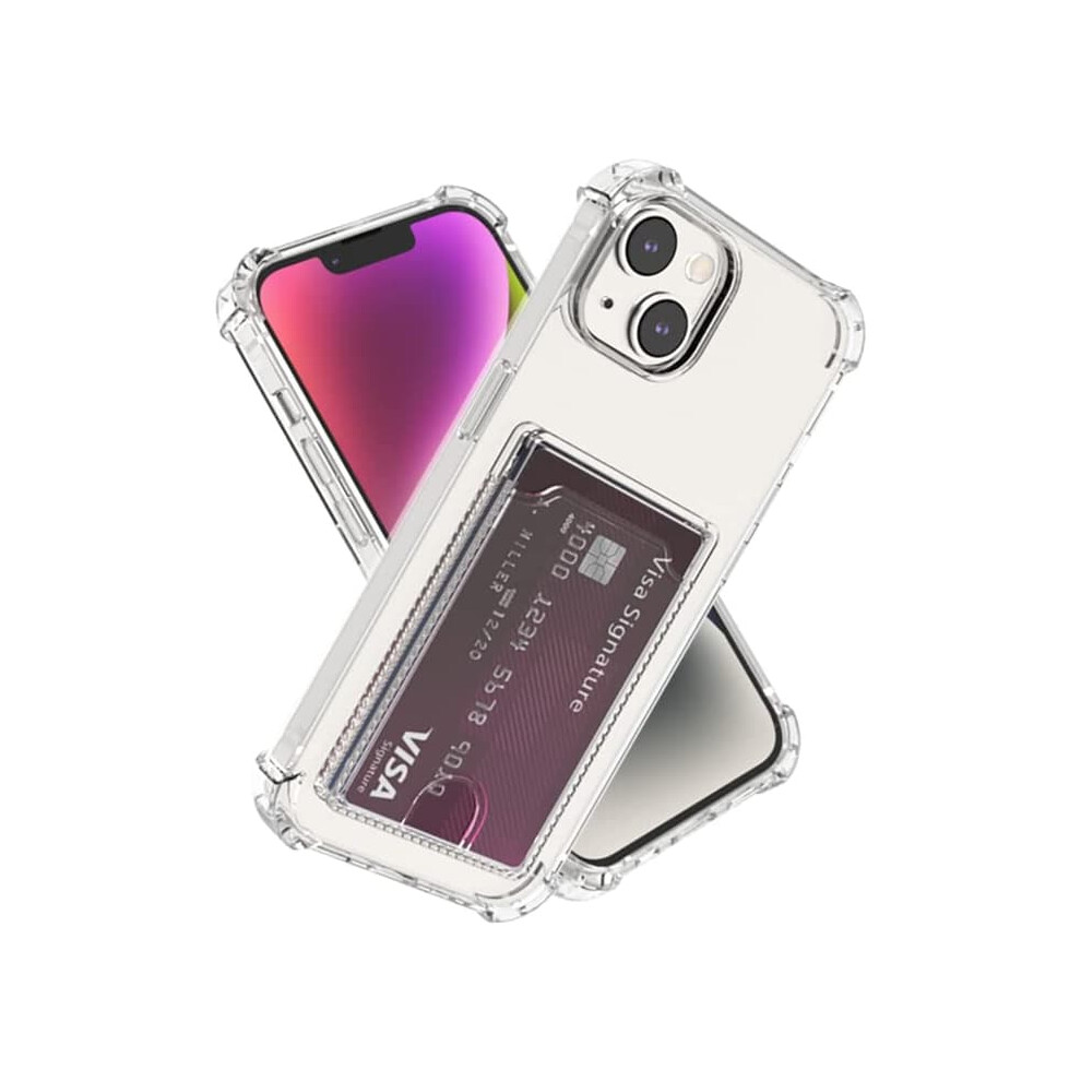 Iphone 14 Plus Transparent Case With Card Holder 962125237672