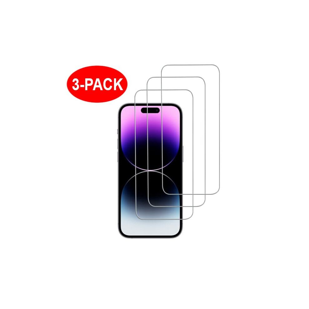Tempered Glass Screen Protector For Iphone 16E 3-Pack 962125237702