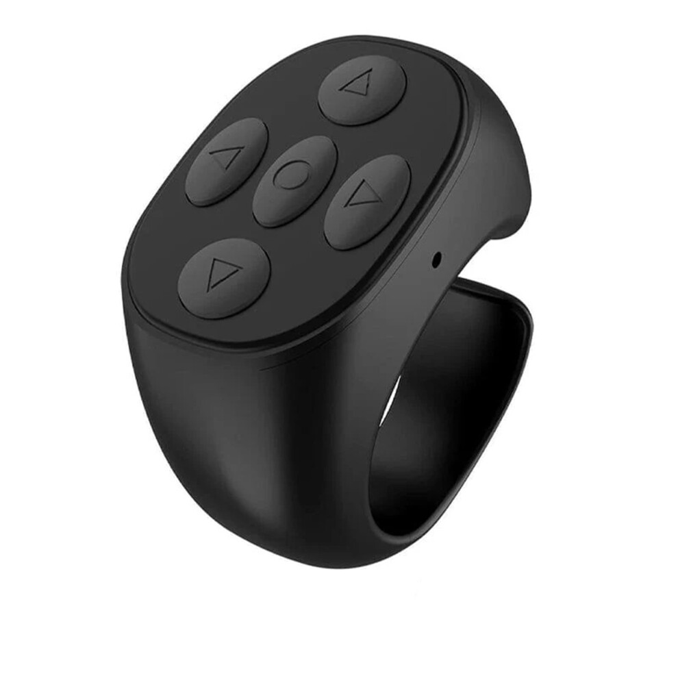 Wireless Bluetooth Remote For Phones Tablets Black 940684995981