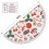 Christmas Tree Skirt 48 Inch Rustic Holiday Decor 5