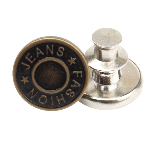 Jeans Buttons Metal 10-Pack