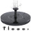 Solar Water Fountain Black 16 cm 1