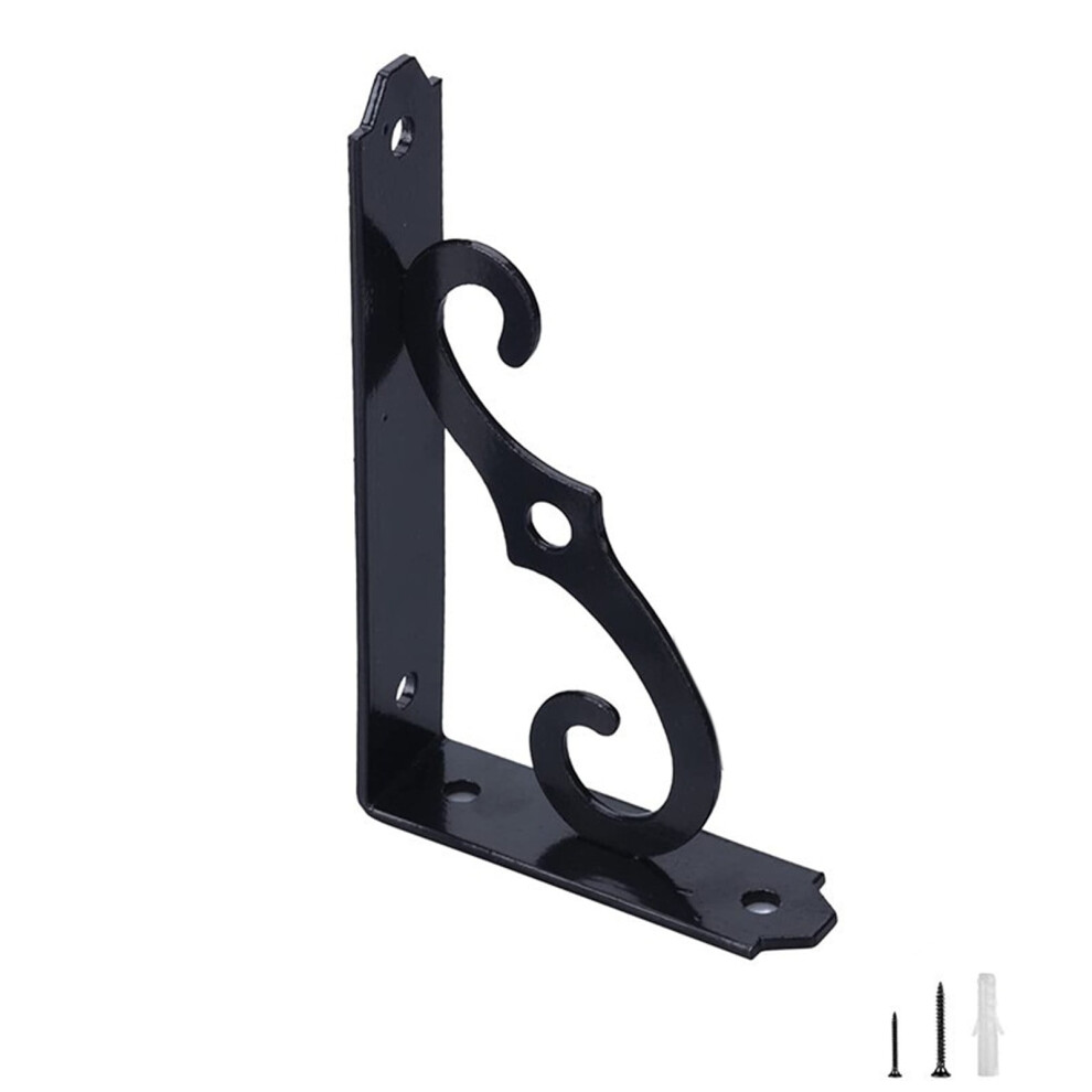 Triangular Wall Shelf Bracket Right Angle 2 Pack 940684997299