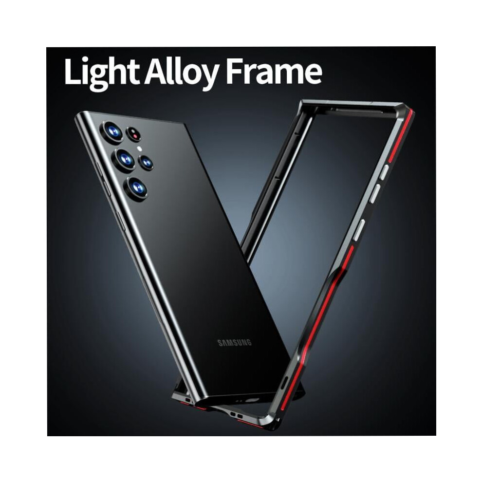 Samsung Galaxy S21 Ultra Case Heavy Duty Hybrid Metal Bumper 971050010434