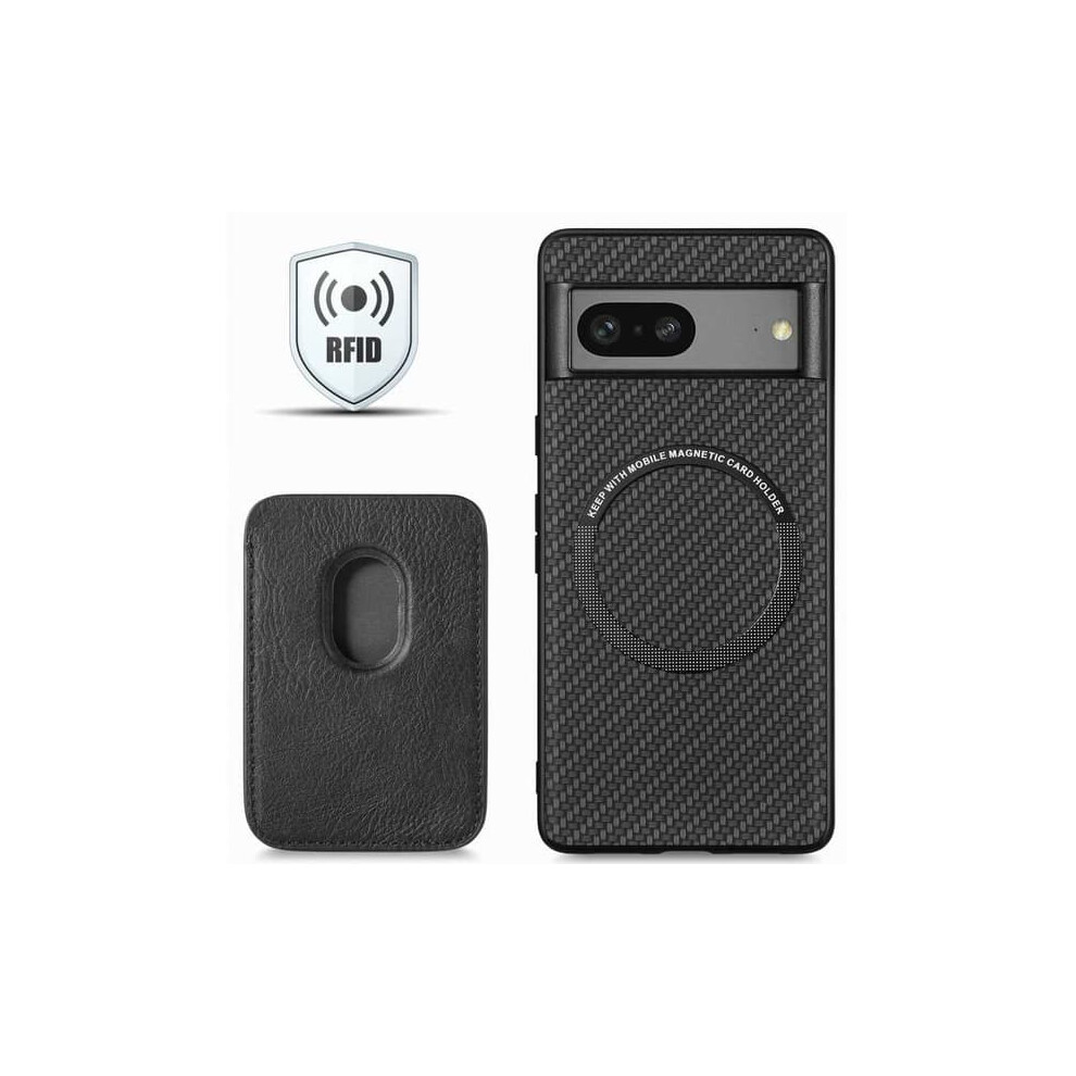 Google Pixel 6A Shockproof Case With Magnetic Card Holder 962125225235