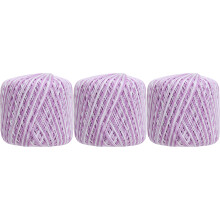 Threadart cotton crochet thread size 10 variegated lavender