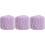 Threadart cotton crochet thread size 10 variegated lavender 1