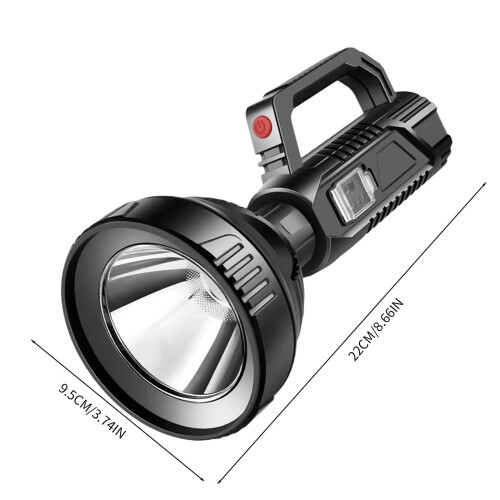 Rechargeable LED flashlight super bright 2 modes 1