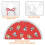 Christmas Tree Skirt 48 Inch Rustic Holiday Decor 6
