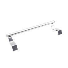 Porte-serviettes Ă suspendre Ă la porte, compatible avec tous les tiroirs de placards et salles de bains. En acier inoxydable.